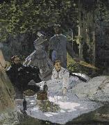 Claude Monet Le deeuner sur lherbe France oil painting artist